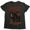 Kiss tričko End of the Road Tour šedé čierne