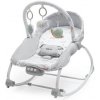 Baby Mix multifunkčné hojdacie lehátko pre miminko Slimák sivá Baby Mix multifunkčné hojdacie lehátko pre miminko Slimák sivá