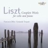 LISZT,F.: Complete Cello and Piano music (CD) (Francesco Dillon cello Emanuele Torquati piano) LISZT,F.: Complete Cello and Piano music (CD) (Francesco Dillon cello Emanuele Torquati piano)