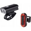 Sada svetiel na bicykel FORCE Diver ARC USB predné + zadné LED 900lm komplet Sada svetiel na bicykel FORCE Diver ARC USB predné + zadné LED 900lm komplet