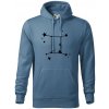 Súhvezdie - Gemini - Blíženci - Mikina pánska Cape s kapucňou - XL ( Denim ) Súhvezdie - Gemini - Blíženci - Mikina pánska Cape s kapucňou - XL ( Denim )