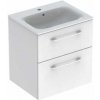 Kúpeľňová skrinka s umývadlom Geberit Selnova 55x50,2x65,2 cm biela lesk 501.232.00.1 Kúpeľňová skrinka s umývadlom Geberit Selnova 55x50,2x65,2 cm biela lesk 501.232.00.1