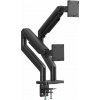 Digitus Dvojitý stolní držák s upínacím mechanismem a mechanickou pružinou 2x LCD max. 45 2x 20 kg, VESA: 75x75, 100x100 Digitus Dvojitý stolní držák s upínacím mechanismem a mechanickou pružinou 2x LCD max. 45 2x 20 kg, VESA: 75x75, 100x100