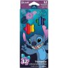 Coolpack Trojhranné pastelky Stitch Blue 12 ks Coolpack Trojhranné pastelky Stitch Blue 12 ks