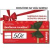 Kinekus Darčeková poukážka 50 €, červená, poštou Kinekus Darčeková poukážka 50 €, červená, poštou