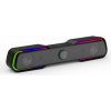HP Soundbar DHS-6002, 2.0, 6W, čierny, regulácia hlasitosti, stolový, 3,5 mm jack (USB), podsvietený, 300Hz-20KHz DHE-6002 HP Soundbar DHS-6002, 2.0, 6W, čierny, regulácia hlasitosti, stolový, 3,5 mm jack (USB), podsvietený, 300Hz-20KHz DHE-6002