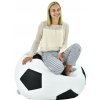 Sedací vak futbalová lopta bielo-čierna EMI Sedací vak futbalová lopta bielo-čierna EMI