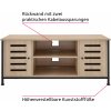 tectake Carlow 110x41,5x50,5cm tectake Carlow 110x41,5x50,5cm