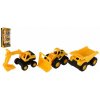Teddies Auto stavební - 3 ks - na volný chod Teddies Auto stavební - 3 ks - na volný chod