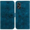 Peňaženkové kožené puzdro Lily na Oppo A38 - Tmavá modrá Peňaženkové kožené puzdro Lily na Oppo A38 - Tmavá modrá