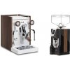 Biepi Sara PID, white/wood + Eureka Mignon Specialita, WD black, walnut Biepi Sara PID, white/wood + Eureka Mignon Specialita, WD black, walnut