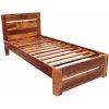 indickynabytok.sk - Posteľ Gani 90x200 z indického masívu palisander indickynabytok.sk - Posteľ Gani 90x200 z indického masívu palisander