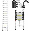 Rebrík AL teleskopický 1x15 PROFESIONAL 6,3m s hákom PROPER Rebrík AL teleskopický 1x15 PROFESIONAL 6,3m s hákom PROPER