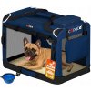 Prepravka pre psa Cadoca modrá M 60 cm x 42 cm x 44 cm Prepravka pre psa Cadoca modrá M 60 cm x 42 cm x 44 cm