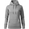 BEZPOTLAČE / BEZ POTLAČE - Mikina dámská Cape s kapucí - 2XL ( Tmavosivý melír ) BEZPOTLAČE / BEZ POTLAČE - Mikina dámská Cape s kapucí - 2XL ( Tmavosivý melír )