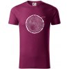 50 rokov - Letokruhy - Tričko z organickej bavlny - XL ( Fuchsiová ) 50 rokov - Letokruhy - Tričko z organickej bavlny - XL ( Fuchsiová )