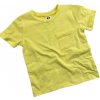 Bavlnené tričko BASIC #new25 - žlté - 140 Bavlnené tričko BASIC #new25 - žlté - 140