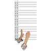 Kúpeľňový radiátor vodný Granitan 400 W 50 x 90 mm biely Kúpeľňový radiátor vodný Granitan 400 W 50 x 90 mm biely