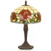 Stolová Tiffany lampa ROSE 41*Ø25 Stolová Tiffany lampa ROSE 41*Ø25