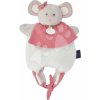 Plyšová myška na bábkové divadlo Doudou Amusette 3v1 Doudou et Compagnie ružová 30 cm od 0 mes Plyšová myška na bábkové divadlo Doudou Amusette 3v1 Doudou et Compagnie ružová 30 cm od 0 mes