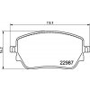Sada brzdových platničiek kotúčovej brzdy BREMBO P 50 148