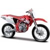 Maisto Yamaha YZ450F 2005 červená 1:18