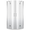 Deante Abelia, štvrťkruhový sprchový kút s výklopnými dverami 80x80 cm, výška 200cm, 6mm číre sklo s ActiveCover, chrómový profil, DEA-KTA_052P Deante Abelia, štvrťkruhový sprchový kút s výklopnými dverami 80x80 cm, výška 200cm, 6mm číre sklo s ActiveCover, chrómový profil, DEA-KTA_052P