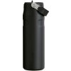 STANLEY IceFlow™ Bottle Flip Straw 2.0 700 ml/24oz Black 2.0 STANLEY IceFlow™ Bottle Flip Straw 2.0 700 ml/24oz Black 2.0