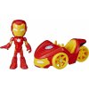 Hasbro Spiderman vozidlo a figurka Iron Man Hasbro Spiderman vozidlo a figurka Iron Man