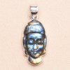 Nefertitis Labradorit dúhový vyrezávaný Budha prívesok striebro Ag 925 P417 NF42120 - 3 cm, 6,6 g Nefertitis Labradorit dúhový vyrezávaný Budha prívesok striebro Ag 925 P417 NF42120 - 3 cm, 6,6 g