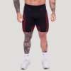 GymBeam Bezešvé šortky OG1 Black/Red - S GymBeam Bezešvé šortky OG1 Black/Red - S