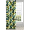Takoy DESIGN 91 záves LIVY zamatový s potlačou listov a kvetov-HF-372690 | 140 x 250 cm Takoy DESIGN 91 záves LIVY zamatový s potlačou listov a kvetov-HF-372690 | 140 x 250 cm