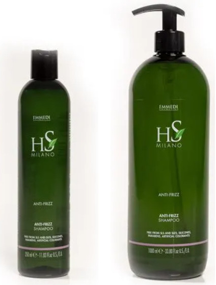 HS milano Anti-frizz šampón na krepovité vlasy 350 ml