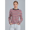 TRIČKO GANT D1. ICON G STRIPE LS T-SHIRT BRIGHT RED TRIČKO GANT D1. ICON G STRIPE LS T-SHIRT BRIGHT RED