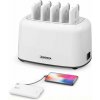Yoobao Wireless Charging Station Power Bank White Yoobao Wireless Charging Station Power Bank White