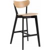 Barové stoličky v čierno-prírodnom farebnom prevedení z kaučukového dreva v súprave 2 ks 105 cm Roxby – Actona Barové stoličky v čierno-prírodnom farebnom prevedení z kaučukového dreva v súprave 2 ks 105 cm Roxby – Actona