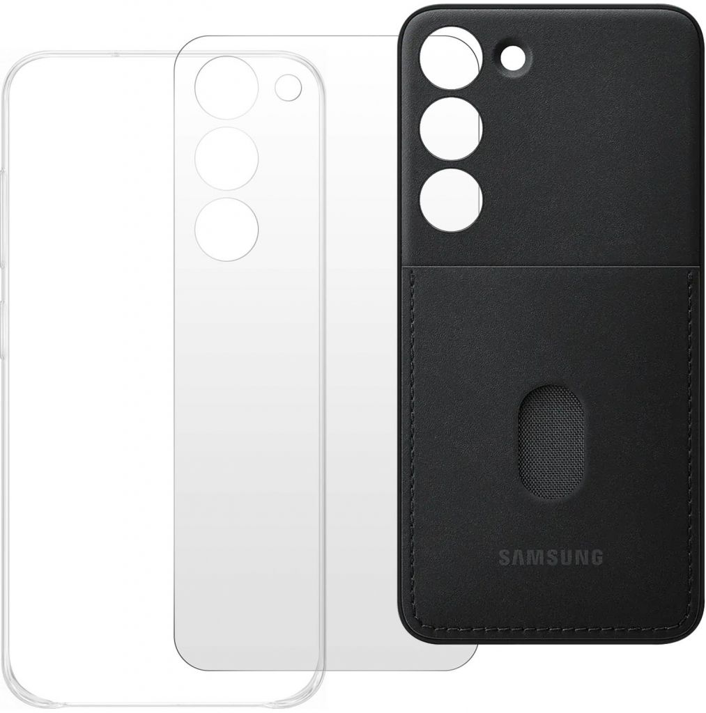 Samsung Frame Cover Samsung Galaxy S23 s vymeniteľnými zadnými krytmi čierne EF-MS911CBEGWW