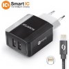 ALI CN 3,4A,2xUSB,Lightning,čern CHS0001 8595181151488 ALI CN 3,4A,2xUSB,Lightning,čern CHS0001 8595181151488