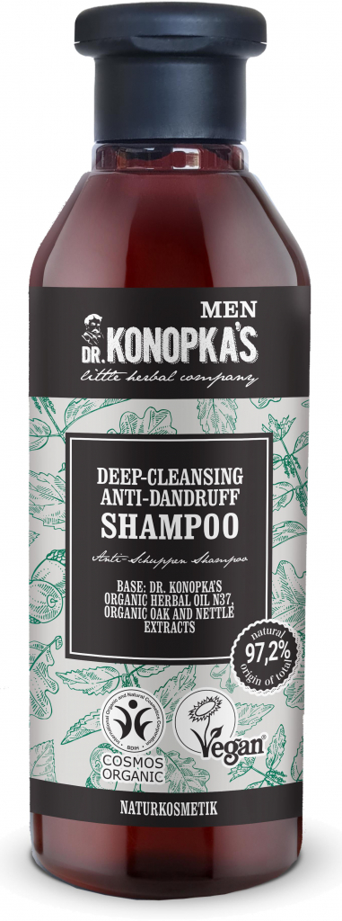 Dr. Konopka\'s Men Deep cleansing Anti Dandruff Shampoo 280 ml