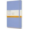 Moleskine Zápisník mäkké dosky A5 linajkový nebesky modrý Moleskine Zápisník mäkké dosky A5 linajkový nebesky modrý