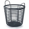 Prosperplast Kôš s rúčkami Zania antracit, variant 27,4 cm Prosperplast Kôš s rúčkami Zania antracit, variant 27,4 cm