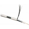 DATACOM Koaxiálny kábel RG-6 (6,5mm/1,0mm) 75 Ohm 100m biely DATACOM Koaxiálny kábel RG-6 (6,5mm/1,0mm) 75 Ohm 100m biely