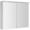 Aqualine KAWA - Zrkadlová skrinka s LED osvetlením 70x80x22 cm, biela WGL80S Aqualine KAWA - Zrkadlová skrinka s LED osvetlením 70x80x22 cm, biela WGL80S