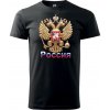 Tričko RUSSIA color - čierne Tričko RUSSIA color - čierne