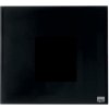 Nobo sklenená tabuľa, čierna, 450x450 mm Nobo sklenená tabuľa, čierna, 450x450 mm