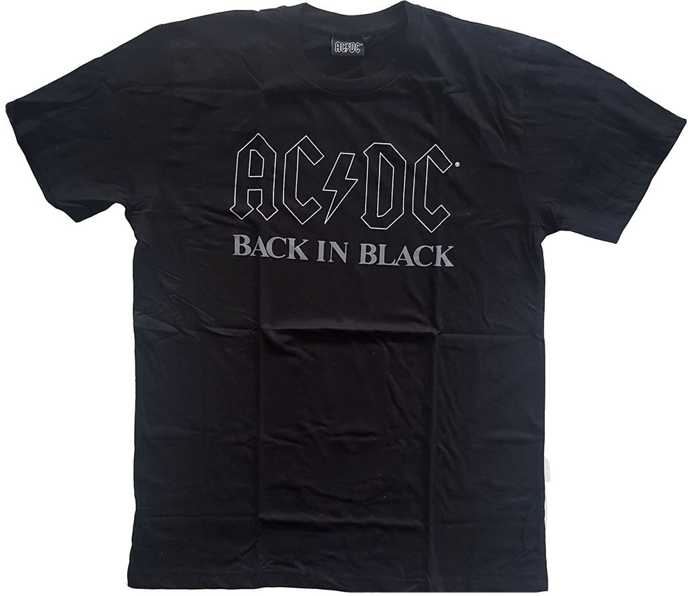 AC/DC tričko Back In Black čierne