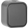 Tlačidlo zvončeka na povrchovú montáž B2, 10A, 250V, IP54, WNT-6/7B2, sivá Tlačidlo zvončeka na povrchovú montáž B2, 10A, 250V, IP54, WNT-6/7B2, sivá
