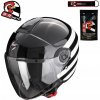 Motocyklová prilba SCORPION EXO-CITY II BEE BLACK/WHITE čierna biela DARČEKY Motocyklová prilba SCORPION EXO-CITY II BEE BLACK/WHITE čierna biela DARČEKY