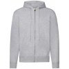 Grey Zippered Hoodie Classic Fruit of the Loom šedá S Fruit of the Loom 5904882098030 Grey Zippered Hoodie Classic Fruit of the Loom šedá S Fruit of the Loom 5904882098030