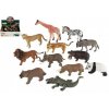 Teddies Zvířátka safari ZOO plast 13 - 18 cm mix druhov 12 ks Teddies Zvířátka safari ZOO plast 13 - 18 cm mix druhov 12 ks